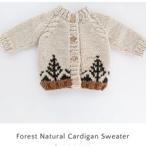 New Boutique Ivory Forest Sweater